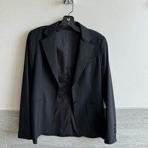 Classic Theory 2 Button Blazer Black Size 4 Suit